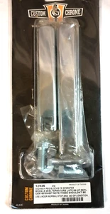 NEW CUSTOM CHROME HIGHWAY PEG BLOCKS FR SPORTSTER 12935 - Picture 1 of 3