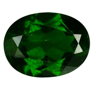 2,20 ct Pracht Ovalschliff (9 x 7 mm) unbeheizt / unbehandelt grün Chromdiopsid - Bild 1 von 1