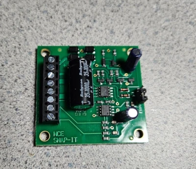 NCE DCC Snap It Decoder for Twin Coil Switch Machine 05240115 - Image 1 of 2