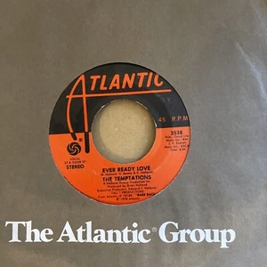 THE TEMPTATIONS - Ever Ready Love (Atlantic Records 3538) 1978 7” 45rpm U.S. Imp - Picture 1 of 5