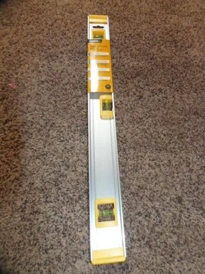 Johnson 24" Aluiminum Top-Read with Rule Level    (M-519) - Image 1 of 4