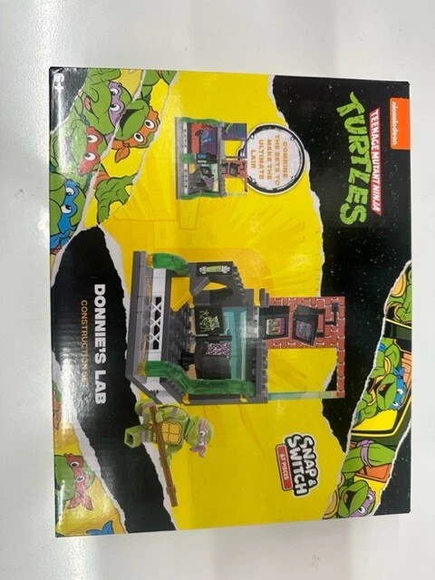 Juego de construcción Teenage Mutant Ninja Turtles Snap & Switch lote de 4 TMNT Foto 1 de 4