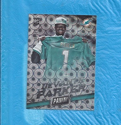 DEVANTE PARKER 2015 PANINI FATHER'S DAY ICE ROOKIE RARE #6/10 DOLPHINS - Image 1 of 2
