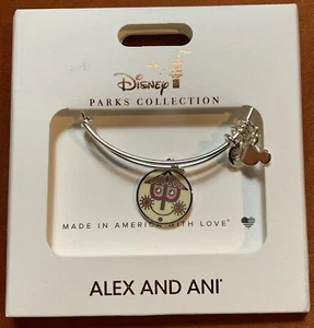 Disney Alex And Ani It’s A Small World Double-sided Bracelet NEW - Picture 1 of 4