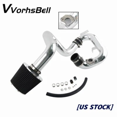 Black Cold Air Intake System Kit + Dry Filter for 2004-2006 Scion XA XB 1.5L L4 - Image 1 of 4