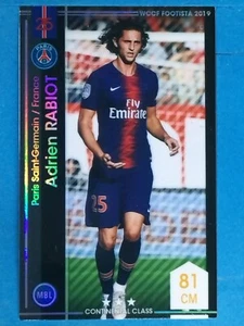 Panini WCCF Footista 2019 F19-1 8 Adrien Rabiot Japan Pre-Owned - Picture 1 of 2