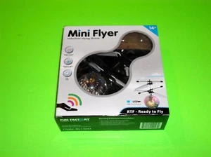 MINI FLYER INDUCTION FLYING DRONE RTF USB CHARGE MULTI COLOR MOTION CONTROL TOY - Picture 1 of 2