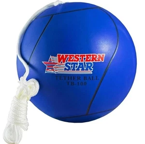 Soft Touch Tether Ball Game Professional Ball Western Star New - Picture 1 of 3