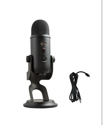 Logitech for Creators Blue Microphones Yeti USB Microphone (Blackout) - Image 1 of 4