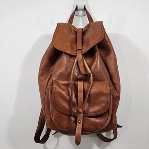 Mochila de cuero de transporte Madewell The Backpack en silla de montar inglesa - Imagen 1 de 23