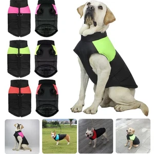 Impermeabile abbigliamento per animali domestici giacca per cani cappotto invernale impermeabile gilet cane 1x - Foto 1 di 18