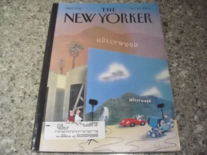 The New Yorker Oct 20, 2003 Falconer Cover Art "Hollywood" Full Mag - Picture 1 of 4
