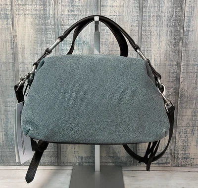 Bolso de Mano Convertible Aimee Kestenberg Dumpling Cuero Denim Nuevo con Etiquetas Foto 1 de 4