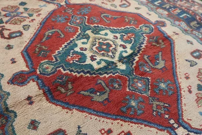 COLLECTORS' ITEM Antique Natural Vegetable Dye Kazak Fine Quality Caucasus Rug - Image 1 of 4
