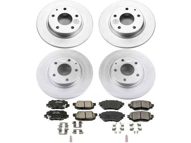 Kit de pastillas de freno y rotor delanteras y traseras para Mazda 3 2015 2014-2016 PJ611GJ Foto 1 de 1