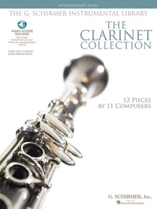 Clarinet Collection Intermediate Level Classical Sheet Music Book & Online Audio - Picture 1 of 1