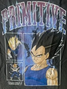 NEW w/tags Primitive x Dragonball Z Vegeta Levels II HW Graphic T-Shirt Size 2XL - Picture 1 of 8