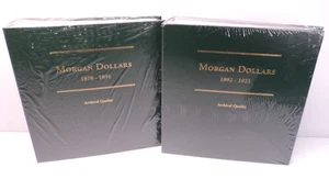 2 NEW MORGAN DOLLAR 1878-91 & 1892-1921 Littleton Coin Album Archival Binders - Picture 1 of 3