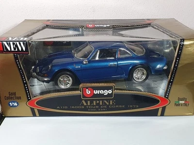Alpine A 110 Burago 1/18 Blu met. 1973 - Immagine 1 di 4