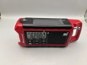 Midland ER210 Emergency Crank Weather Radio - Red - Picture 1 of 11