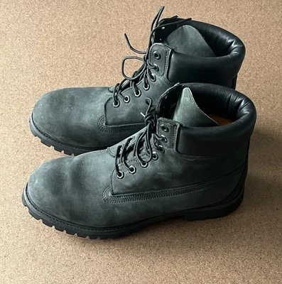 Hombre Timberland Premium 6 Pulgadas Impermeable Bota 10073 Cuero Verde Talla 10.5M Foto 1 de 4