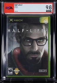 New Sealed Xbox Half Life 2  Graded PSA 9.6 A . Not VGA, CGC WATA