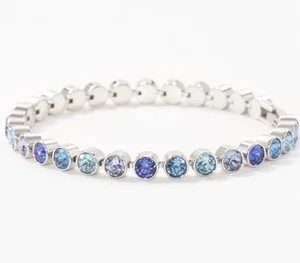 💎Touchstone Kristall Armband Mini Multicolor 7 1/4" Rhodium Neuzustand - Bild 1 von 1