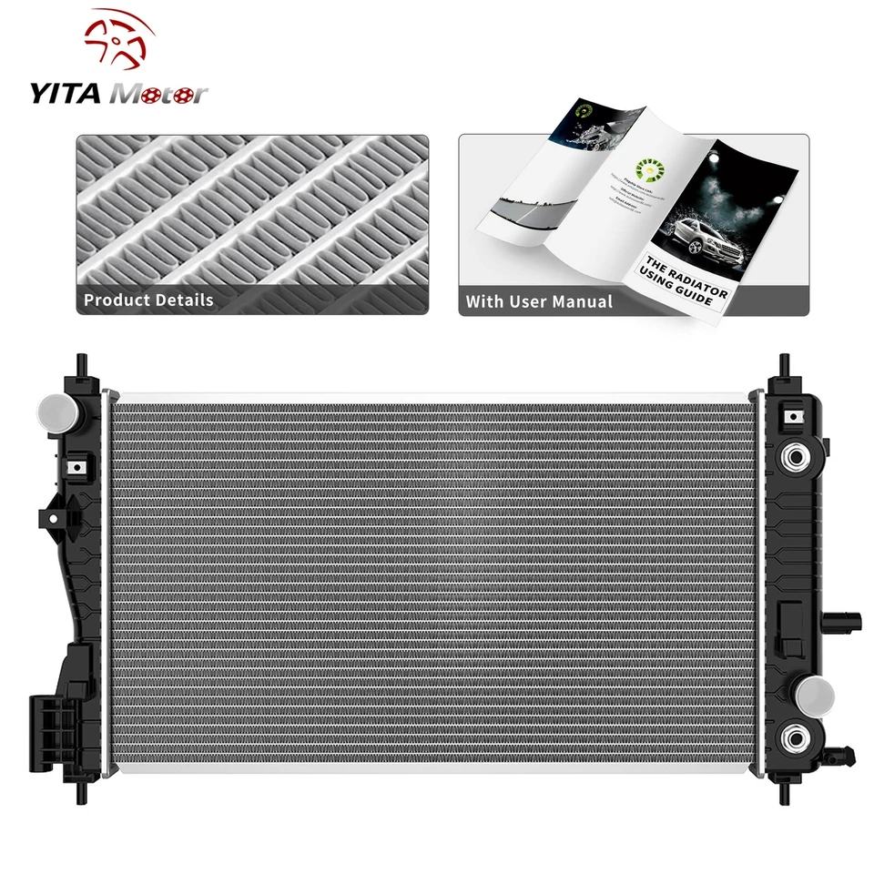 YITAMOTOR Radiator for 2013-2015 Chevy Malibu 14-19 Impala 2014-2016 Buick Regal - Image 1 of 4