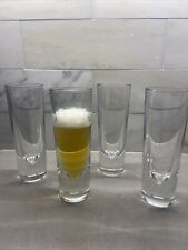 Four 4 Vintage Carlo Moretti Highball Glasses - Made in Italy