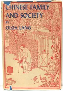 Chinese Family and Society by Olga Lang 1946 - Imagen 1 de 2