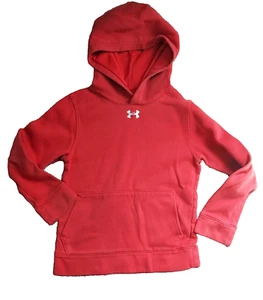 Boys Youth Small YSM Red Hooded Sweatshirt Loose Hoodie - Picture 1 of 2