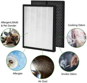 Set Parts Replacement For Levoit LV-PUR131 Air Purifier Activated Carbon Filter - Picture 1 of 6
