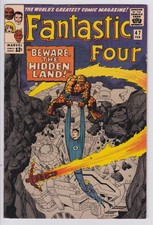 Fantastic Four #47  (1966)  VF 8.0   3rd Inhumans Great Refuge