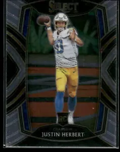 Panini Select #244 2020 Justin Herbert - Imagen 1 de 2