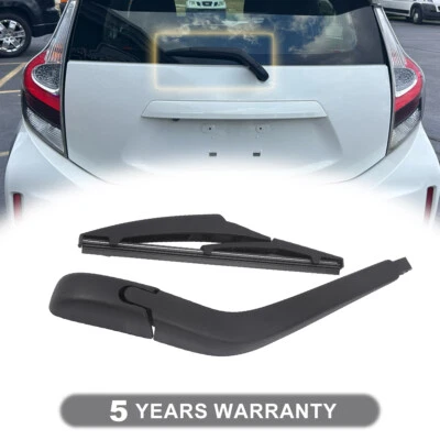 8524152200 Brazo limpiaparabrisas trasero con hoja para Toyota Prius C 2012-2016 2017 2018 2019 Foto 1 de 4