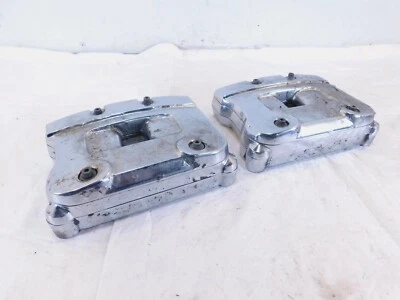 Harley Davidson EVO Touring Dyna & Softail Cylinder Head Cover Rocker Boxes - Image 1 of 4
