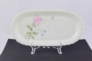 MIKASA APRIL ROSE BONE CHINA BUTTER TRAY - MINT - Picture 1 of 5