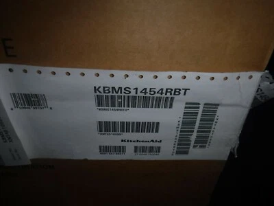 ayudante de cocina microondas incorporado nuevo en caja blanco kbms145rbt Foto 1 de 2