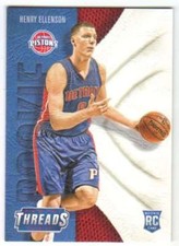 2016-17 Panini Threads Leather Rookies #217 Henry Ellenson Pistons