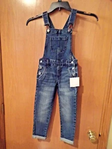 Blue Denim BIB OVERALLS~Girls Size SMALL (6-6x)~NEW w/tags - Picture 1 of 1