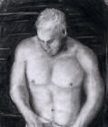 The Crib1/1/50 drawing Esteban FREE SHPPING #ArtofEsteban  Nude male 