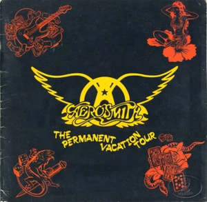 AEROSMITH 1987-88 TOUR Concert Program Tour Book - Picture 1 of 1