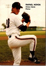 1990 Best Rafael Novoa #89 Clinton Giants