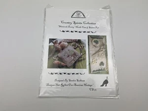 Homespun Elegance Shamrock Bunny Country Spirits collection Cross Stitch Pattern - Picture 1 of 3