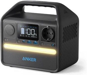 Anker 521 Tragbare Powerstation LiFePO4 256Wh 5 Anschlüssen 300W Leistung 230V - Bild 1 von 8