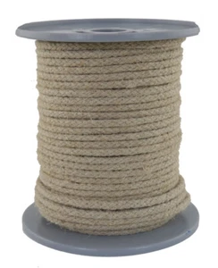 50 Metro Ø 5 MM Cuerda de Cáñamo 100% Cañamo Natural - Trenzadas - Hemp - Imagen 1 de 2