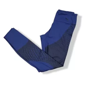 Leggings da donna Puma palestra allenamento yoga fitness blu e blu navy taglia UK XS - Foto 1 di 6