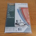 Fellowes Binding Covers Clear A4 PVC Lightweight 150 microns- Pack of 100. New