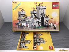 Lego Legoland Castello Cavaliere 6080 Istruzioni di + Conf. Orig. No Mattoncini