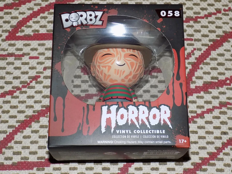 FUNKO, FREDDY KRUEGER, DORBZ #058, NIGHTMARE ON ELM ST., VINYL FIGURE, NEAR MINT Foto 1 de 1